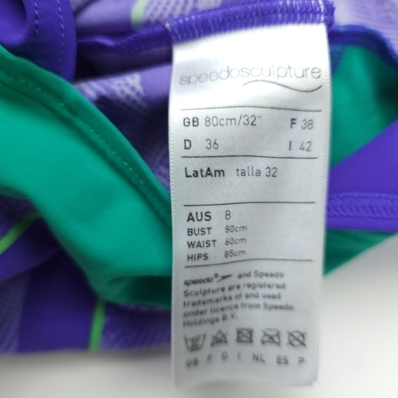 New Speedo Sculpture Body Scuplting One Piece Sz Aus 8/US size 4 - Picture 8 of 10